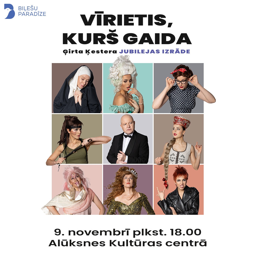 Read more about the article VĪRIETIS, KURŠ GAIDA | Ģirta Ķestera jubilejas izrāde