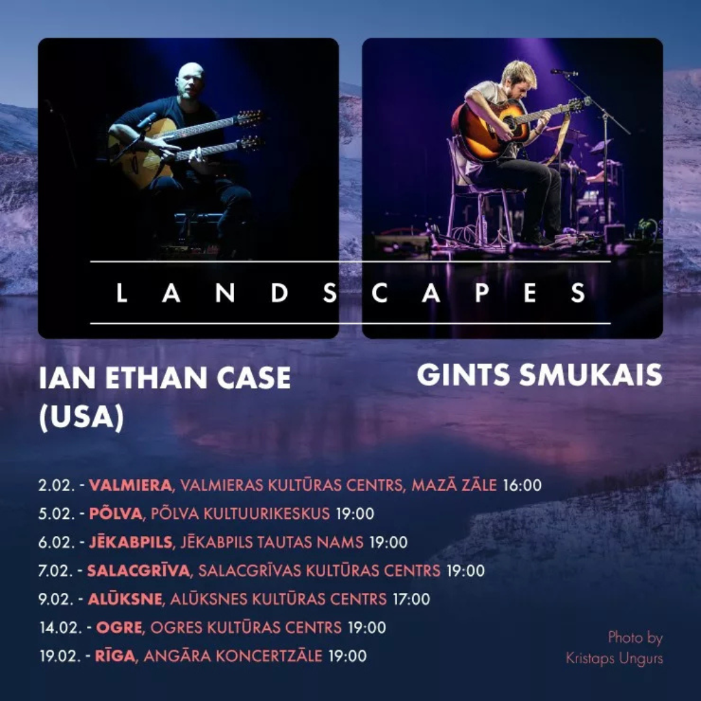 Read more about the article Gints Smukais (LV) & Ian Ethan Case (ASV) “LANDSCAPES”