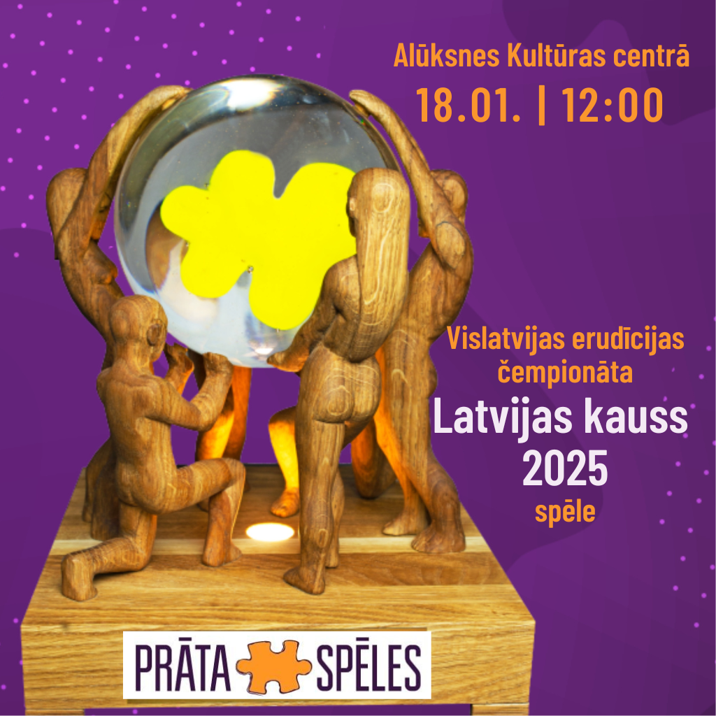 You are currently viewing Vislatvijas erudīcijas čempionāta “LATVIJAS KAUSS 2025” spēle