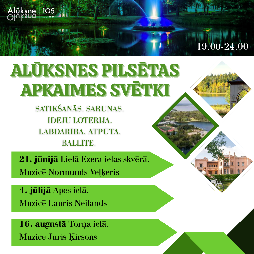 Read more about the article Pirmie Alūksnes pilsētas Apkaimes svētki