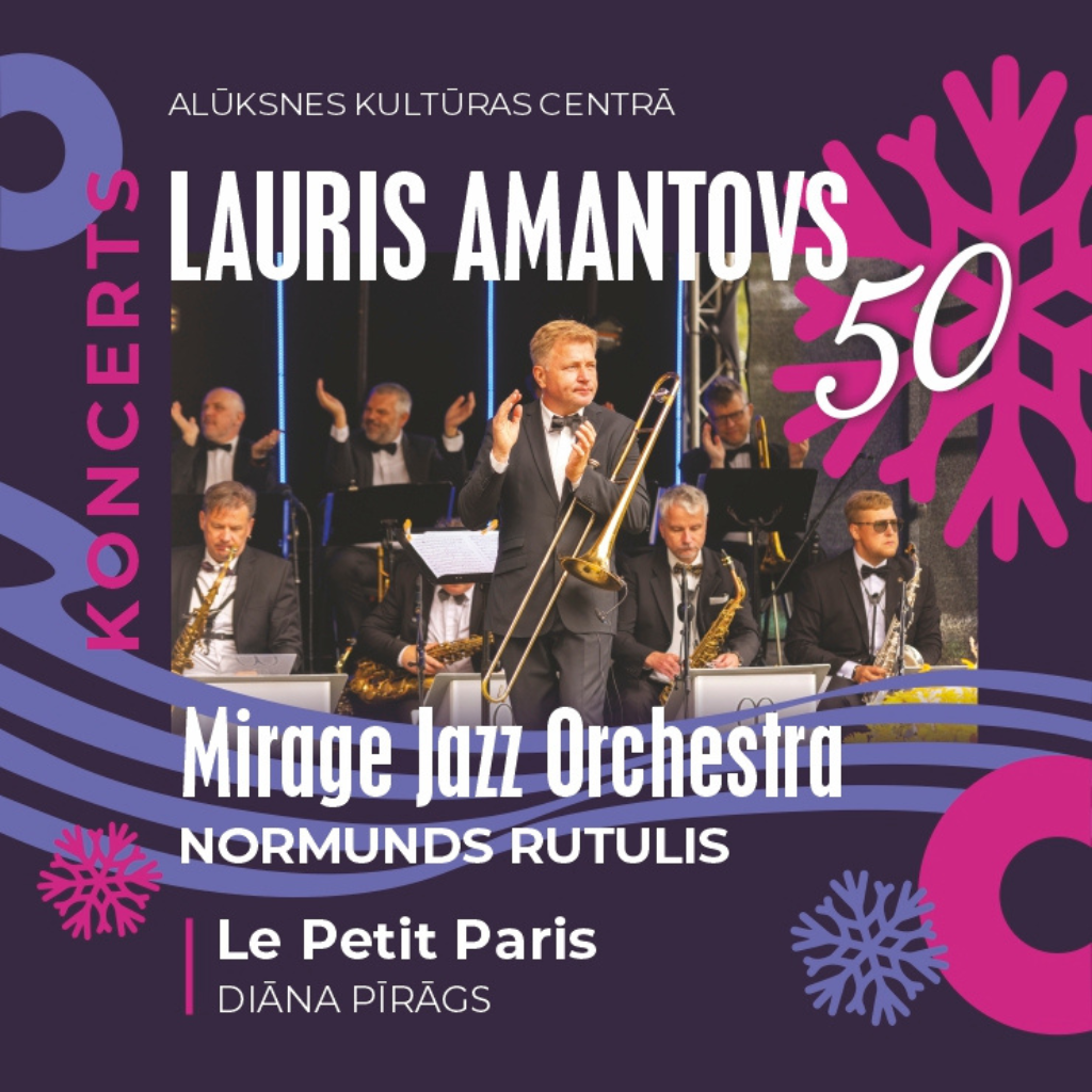 You are currently viewing LAURIS AMANTOVS 50 | koncerts