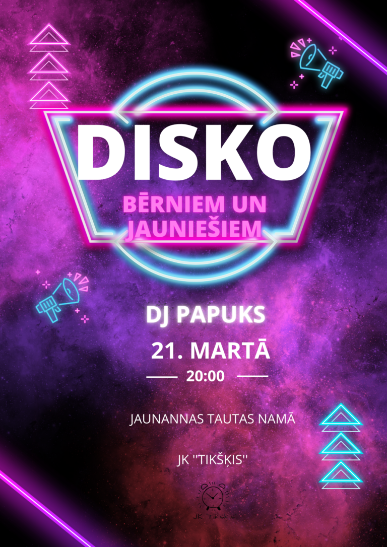 DISKO’26 bez maksas
