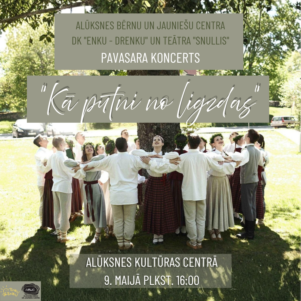 You are currently viewing KĀ PUTNI NO LIGZDAS | Alūksnes Bērnu un jauniešu centra deju kolektīva “Enku – Drenku” koncerts
