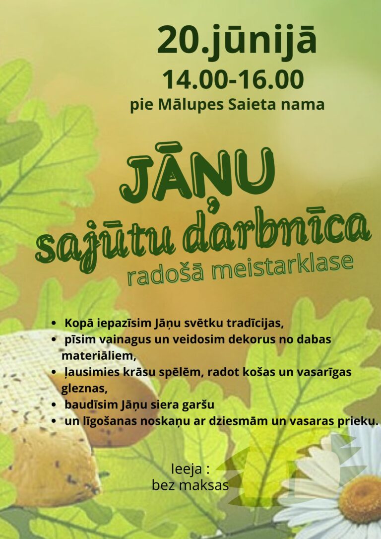20.06.2026. Mālupe