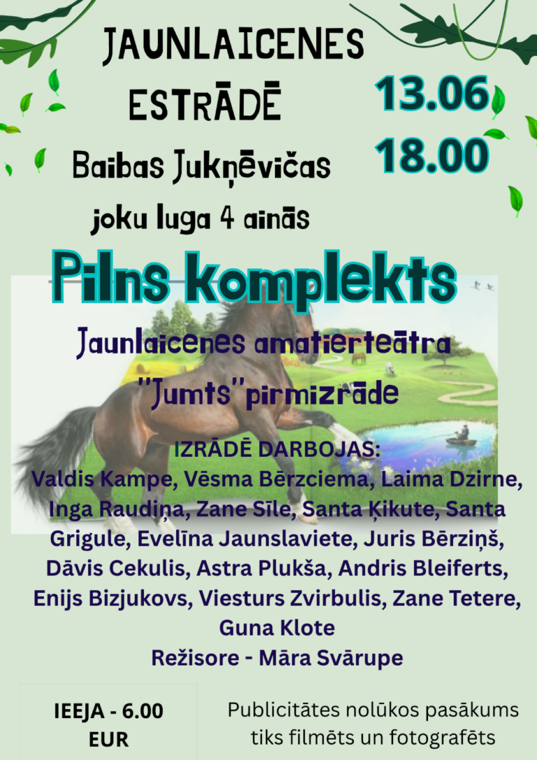 JAUNLAICENES ESTRĀDĒ