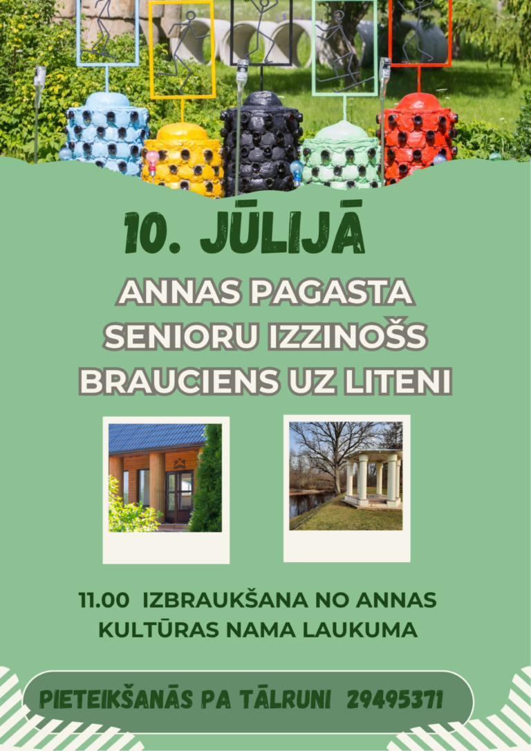 10.07.2026. Annas seniori