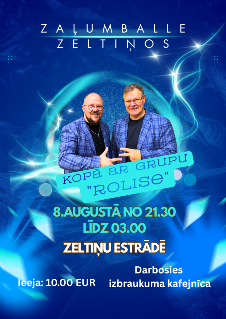 08.08,2026. Zeltini Z