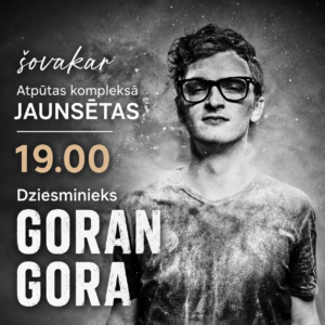 Read more about the article Izmaiņas 14. augusta koncertā: “Jaunsētās” uzstāsies dziesminieks Goran Gora