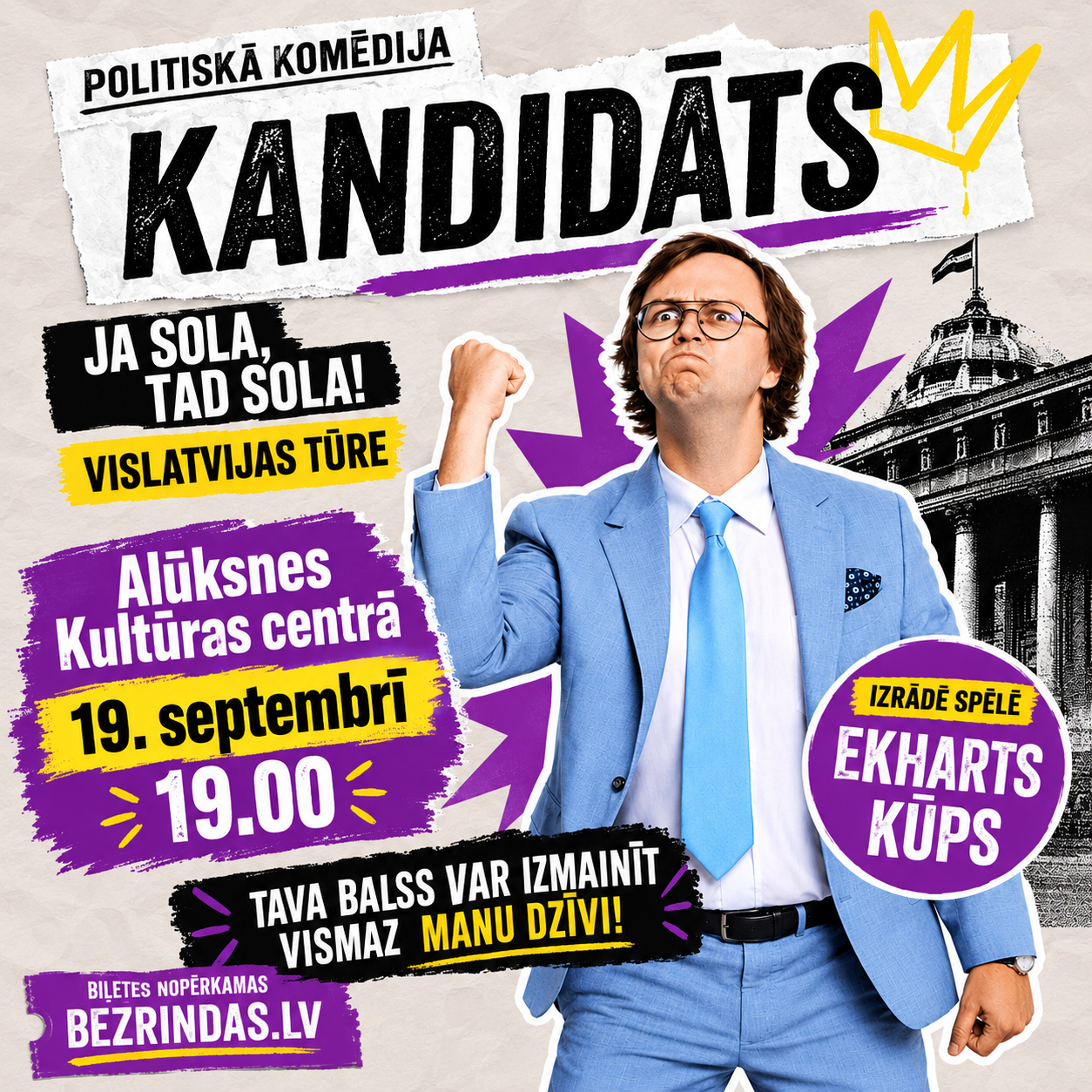 Read more about the article Ekharts Kūps | stand up KANDIDĀTS